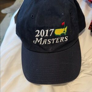 Masters 2017 (Sergio Garcia 🏆) Navy Golf Cap Adjustable NEW WITH TAGS Augusta